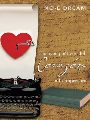 cover image of Ensayos poéticos del corazón a la impresora